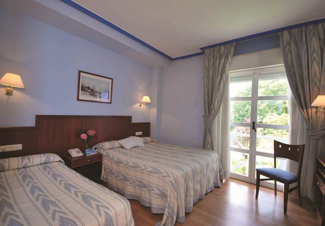 Románticas habitaciones en Hotel Vega del Sella. Disfruta  los mejores precios de Asturias